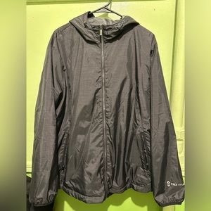 Faux Fur Lining Windshear Jacket